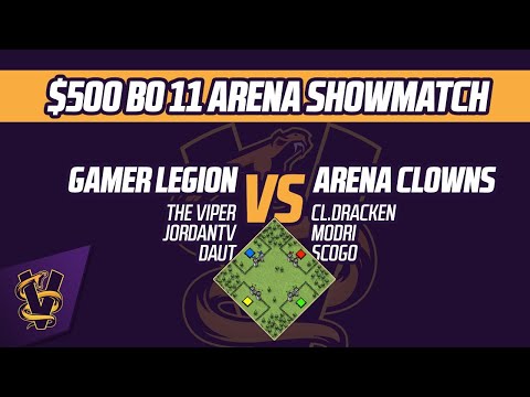 $500 Best of 11 Arena Showmatch | GamerLegion vs Clowns!