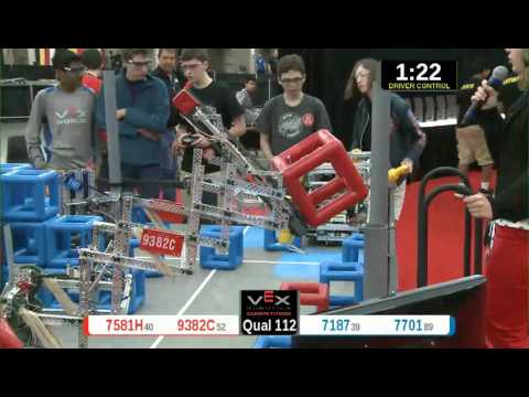 2015 VRC Math Q112 - 7581H 9382C vs 7187 7701 - 66 to 37 - VEX Worlds 2015 - Math Division