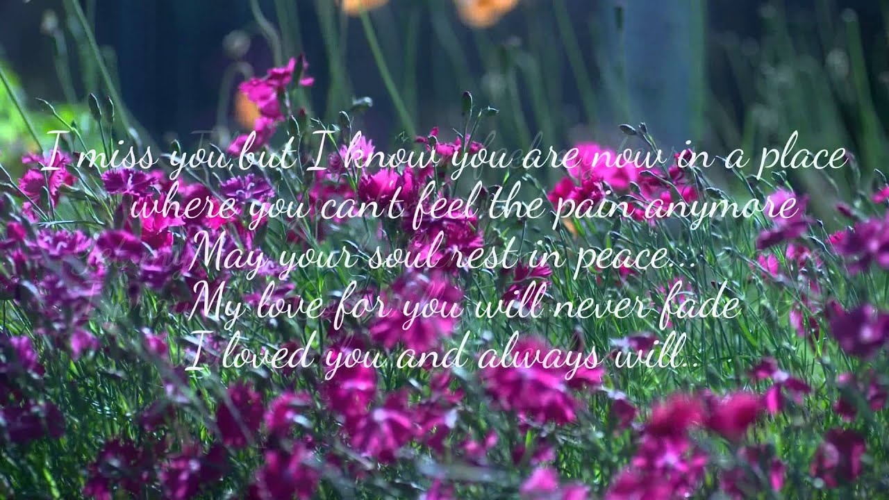 In Loving Memory Of My Husband