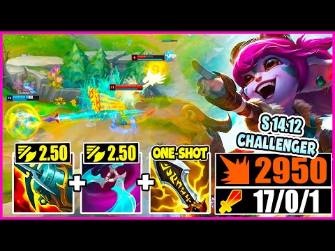 TRISTANA MID S14.12 BUT I BUILD A NEW CRITICAL ITEM HAS “TOO MUCH” DAMAGE - league of legends