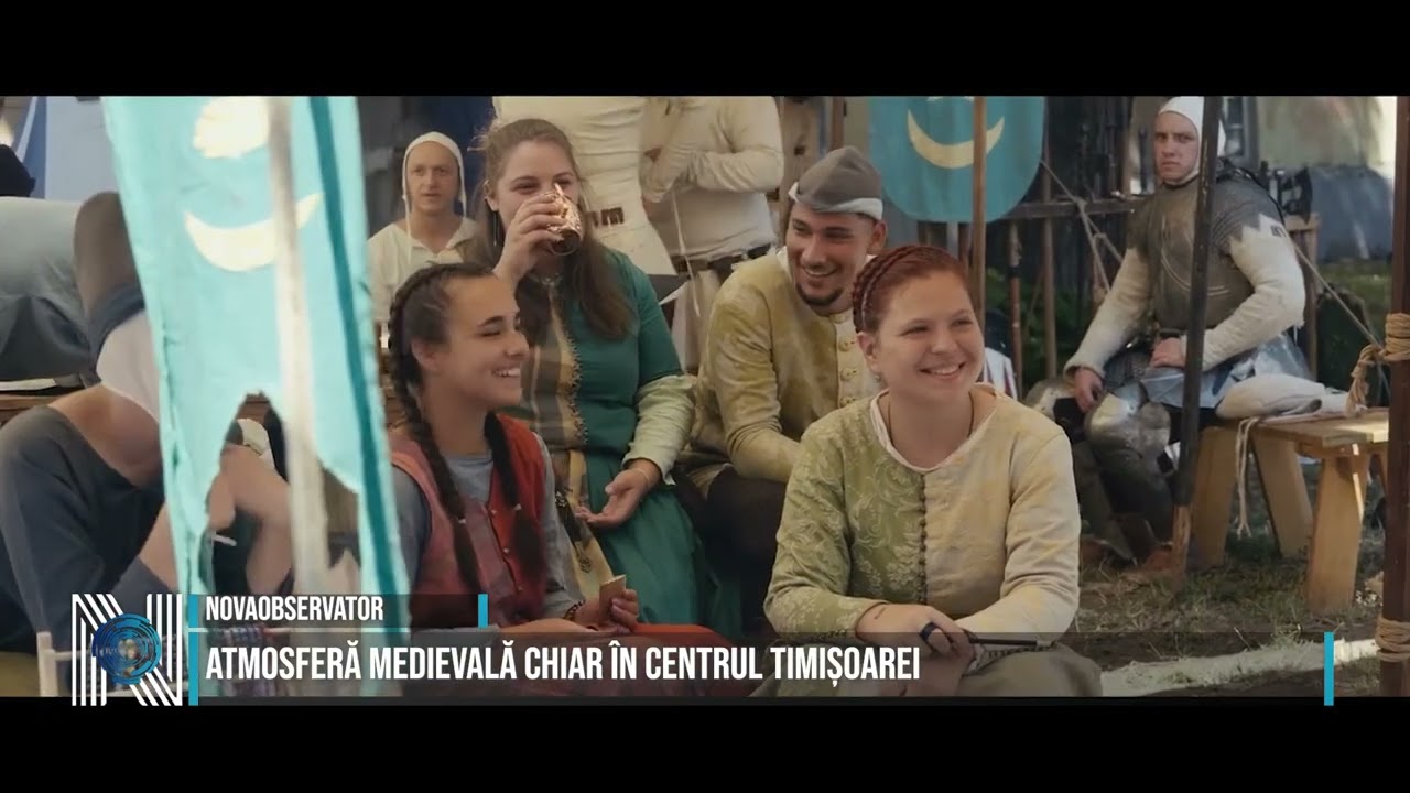 Atmosferă medievală chiar în centrul Timișoarei