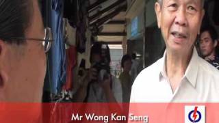 Wong Kan Seng - GE Day 4 Bishan Residents Voice Pt 1 - 30 April 2011