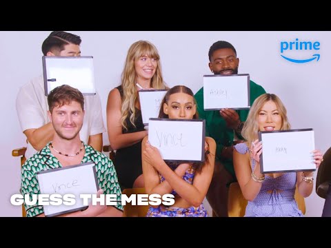Play Guess The Mess with Your Favorite Reality Stars | Prime Video