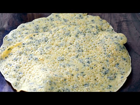 Gluten Free Crepe with Fresh Thyme and Lemon Zest