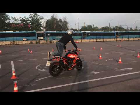 Немного акробатики) Экзамен. Категория 'А'.