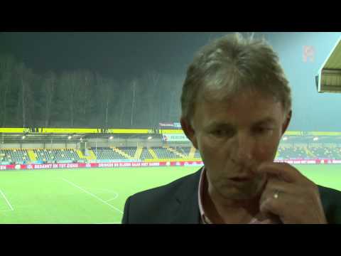 Harry van den Ham in gesprek met verslaggever Sinclair Bischop