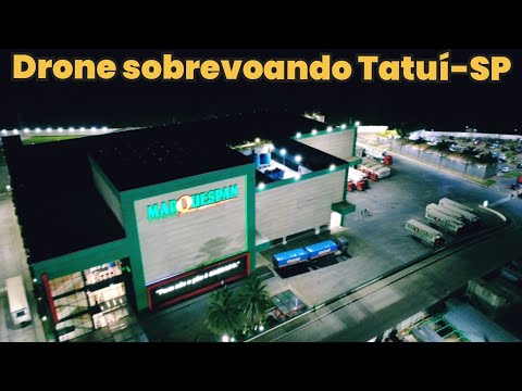 Vôo noturno por Tatuí-SP 