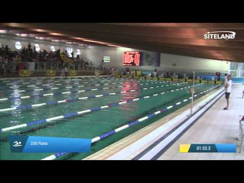 Serie 8 dei 200 Rana  Assoluti Maschi Master - Campionati Regionali Master 2015 VENETO e FRIULI VG