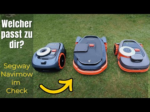 Mähroboter Vergleich 2025: Segway Navimow H, i & X3 im Test