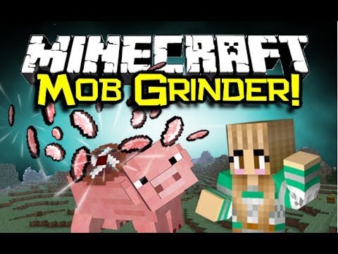 NEW MOD: Attachable Mob Grinder! Unlimited Pork!