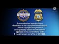 FBI Anti Piracy Warning Screens