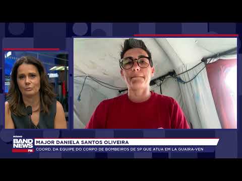 Resgates na Venezuela: bombeiros de São Paulo seguem na busca por desaparecidos em La Guaira 