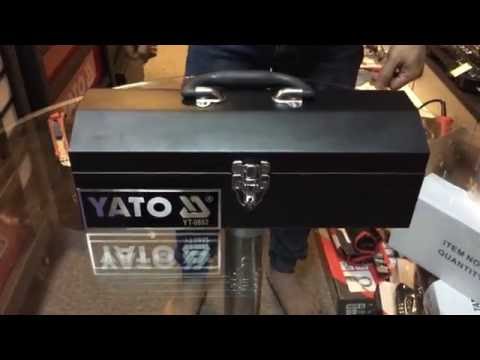 Įrankių dėžė Yato YT-0882 video