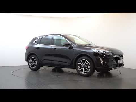 SL70YJH - Very Stylish Ford Kuga 1.5T 150 EcoBoost Titanium First Edition in Agathe Black Metallic