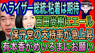 【日本保守党】の支持率が急上昇！アンチの影響皆無で草／井川意高が保守党信者と決めつけポスト／有本香がめいろまにお願い