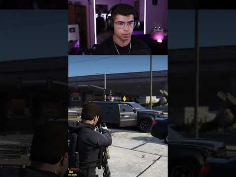 Getting jumped again during traffic stop... #shorts #lspdfr #gta5