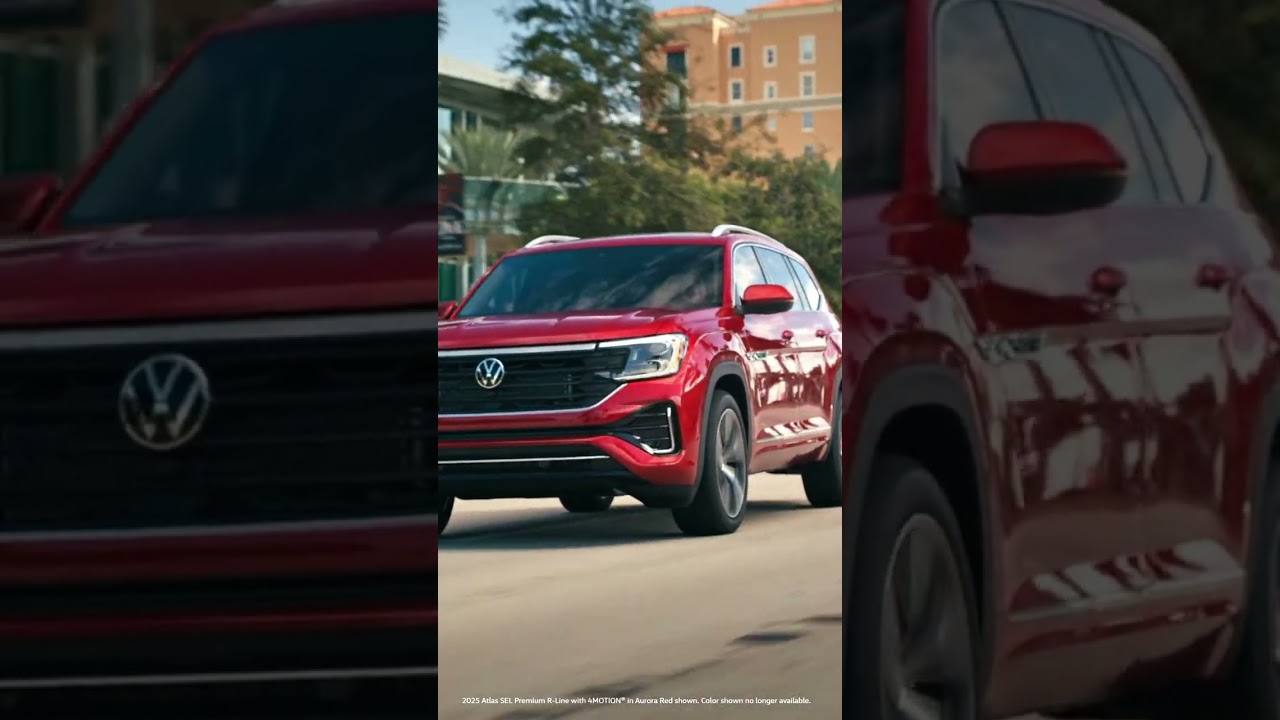 2026 VW Atlas and Tiguan June offer ads for Bud Brown Volkswagen