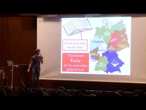 Science Slam Esslingen: Benedikt Kopera - „Traue keiner Karte die du nicht selbst gefälscht hast“