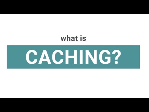 What is caching?