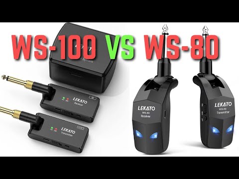 Lekato Wireless Unit Comparison WS-80 vs WS-100