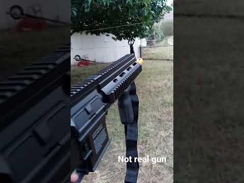 new AIRSOFT HK416 i got