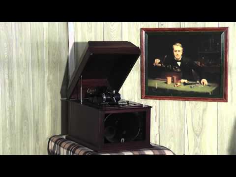 Edison blue amberol cylinder 3349 - We Three Kings Of Orient Are by Carol Singers