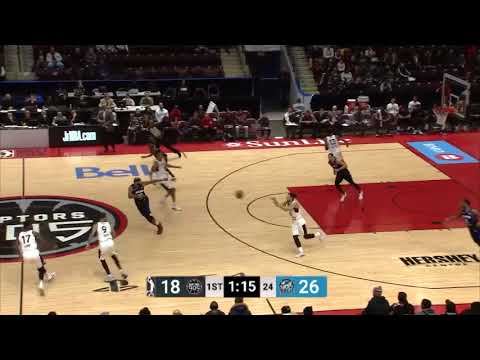 Raptors 905 Highlights: Edwin For Three - January 2, 2018