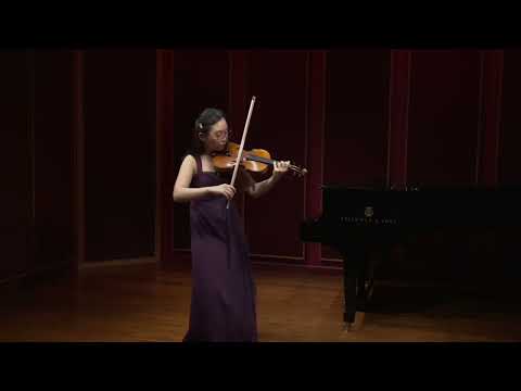 Valerie Chen - Bach Sonata No. 1 in g minor, Adagio