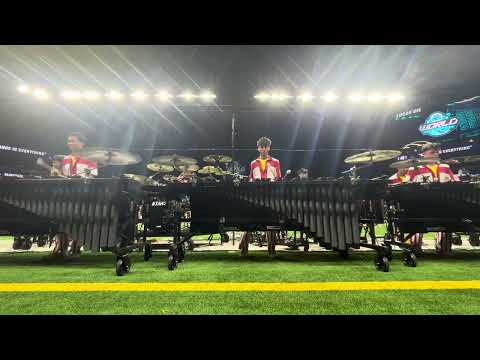 Bluecoats 2024 Victory Run Center Marimba