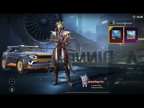 PUBGM - Lucky Draw Event : LUCKIEST DRAW EVER (300UC for Cyberpunk Hangar Theme Background - Mythic)