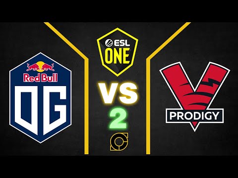 [Dota] OG vs VP Prodigy Game 2 ESL One Birmingham Full Match