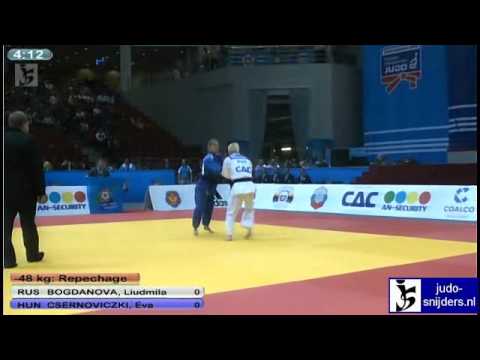 Liudmila Bogdanova (RUS) - Eva Csernoviczki (HUN) [-48kg]