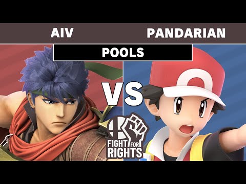 Fight for Rights West Coast - AIV (Ike) Vs Pandarian (Pkmn Trainer) Winners Pools - Smash Ultimate