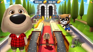 Talking Tom Gold Run Gameplay - My Talking Ben - Boss Fight in the Ancient World