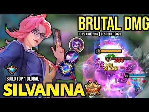 Mobile Legends Silvana Best gameplay 2025 silvana Best Build 