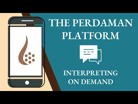 Interpreting On Demand - The Perdaman Platform