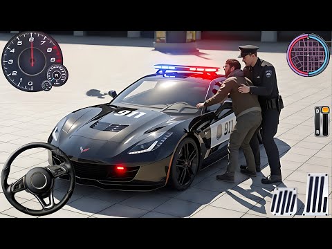 Police Car Chase Simulator 3D Game - Real Cop Cars Driving Simulator 2025 - Android GamePlay