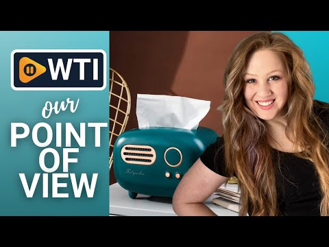 Retro Radio Shape Tissue Cover Box - WTI product video review