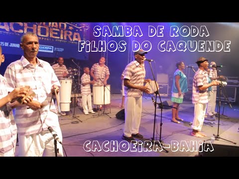 Samba de Roda Filhos do Caquende no São João Feira do Porto 2014, em Cachoeira - Bahia