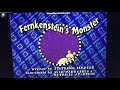 Arthur Fernkensteins Monster Title Card