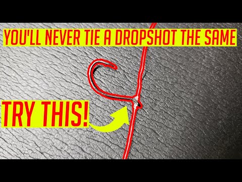 You NEED to know this DROPSHOT Knot!! (NO MORE PALOMAR KNOTS!)