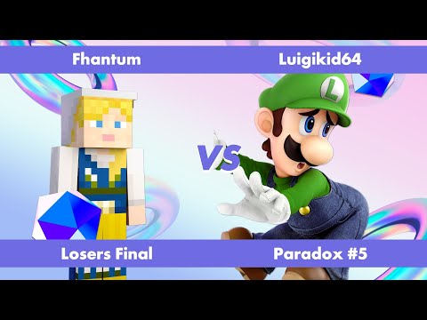 Paradox #5 - Fhantum (Steve) vs Luigikid64 (Luigi) - Losers Final - SSBU
