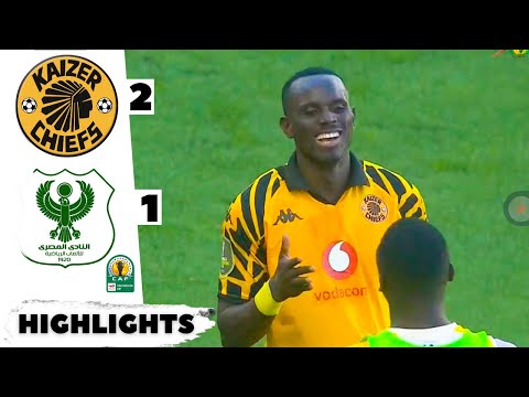 KAIZER CHIEFS VS AL MASRY ALL GOALS AND HIGHLIGHTS - CAF CONFEDERATIONS CUP 25/26
