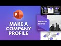 How To Quickly Make A Company Profile In PowerPoint