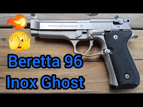 Beretta 96 Inox Ghost Review And Range Test 