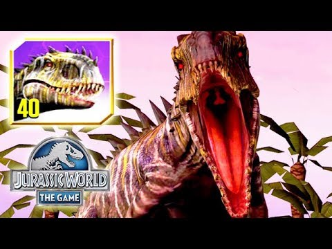 NEW INDOMINUS REX GEN 2 MAX LEVEL 40 (JURASSIC WORLD)