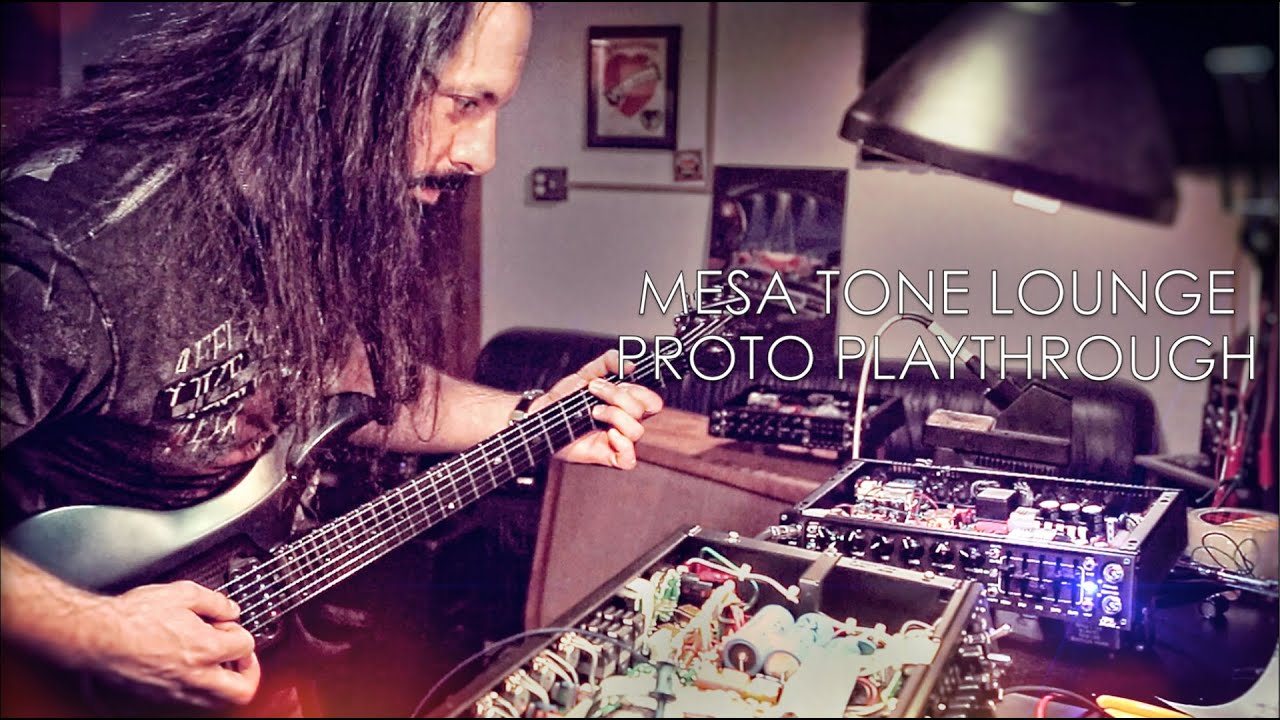 John Petrucci Mesa Mark Five: 25 'Tone Lounge' Proto Playthrough - YouTube