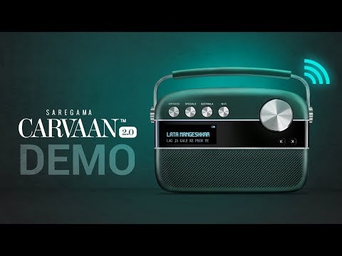 Saregama carvaan 2.0 portable music player 5000 pre-loaded s...