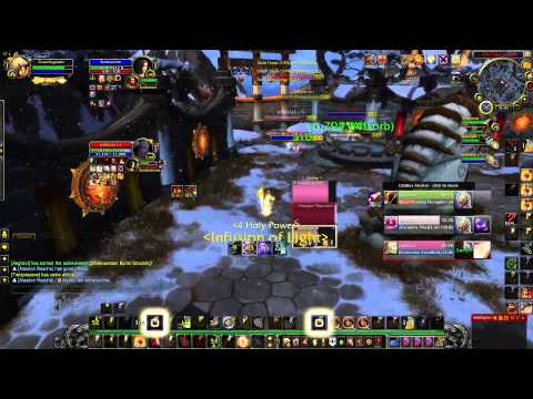 WoW WoD - Rated Arena 3v3 - Holy pala TSG vs CupidCleave. Kinda scary