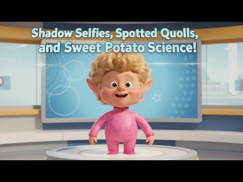 Shadow Selfies, Spotted Quolls, and Sweet Potato Science!